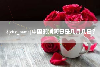 兰考中国的消防日是几月几日？