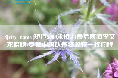 兰考短道5000米接力最后两圈李文龙陪跑-尽管中国队最终收获一枚铜牌