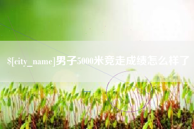 兰考男子5000米竞走成绩怎么样了