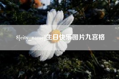 兰考生日快乐图片九宫格