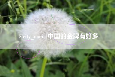 兰考中国的金牌有好多