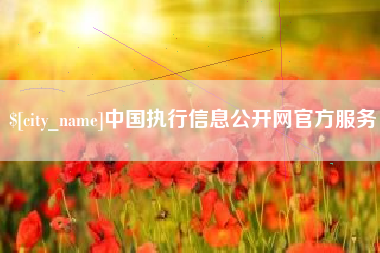 兰考中国执行信息公开网官方服务