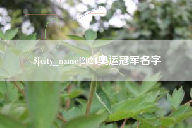 兰考2024奥运冠军名字