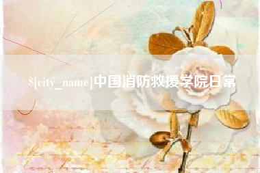 兰考中国消防救援学院日常