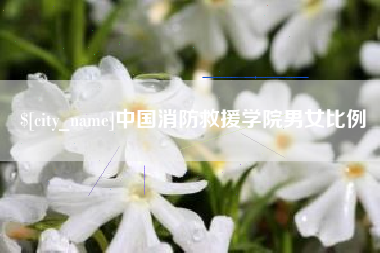 兰考中国消防救援学院男女比例