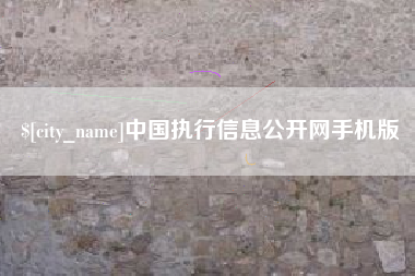 兰考中国执行信息公开网手机版