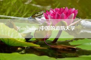 兰考中国的消防大学