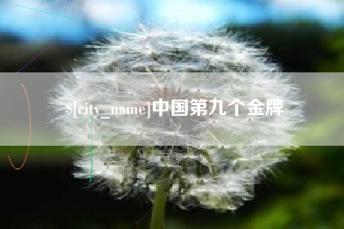 兰考中国第九个金牌