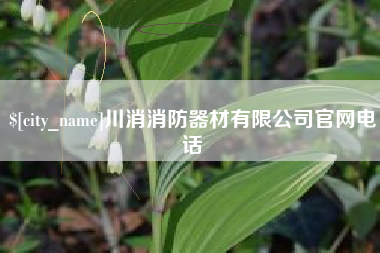 兰考川消消防器材有限公司官网电话