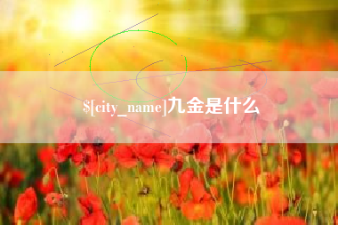 兰考九金是什么