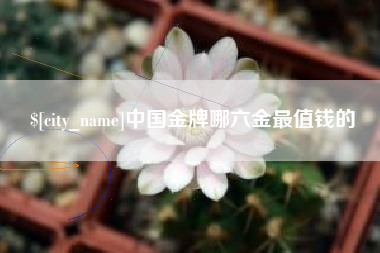 兰考中国金牌哪六金最值钱的