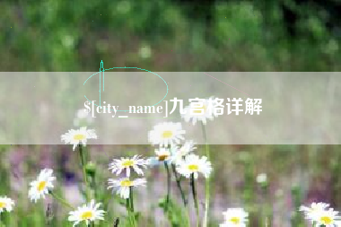 兰考九宫格详解
