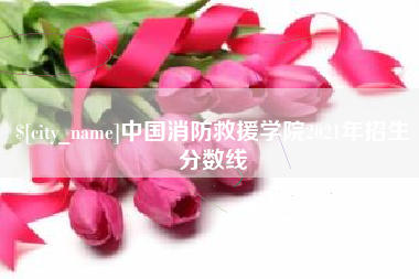 兰考中国消防救援学院2021年招生分数线