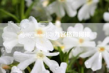 兰考579九宫格如何排